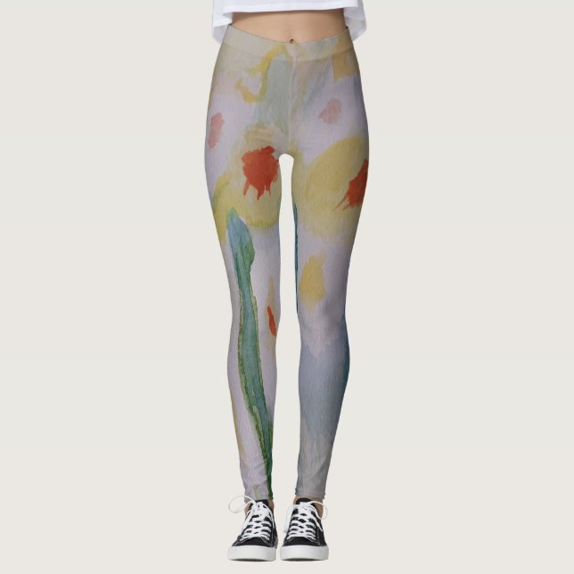 Resumen Daffodils Leggings (Anverso)