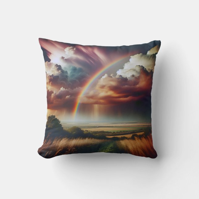 Resumen 🌈 de almohada arcoiris ✨ (Anverso)