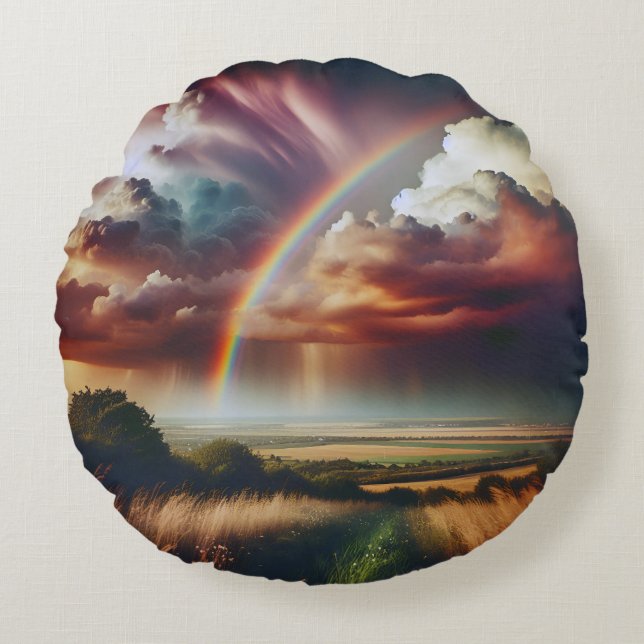 Resumen 🌈 de almohada arcoiris ✨ (Anverso)