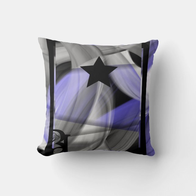 Resumen de almohada Violeta de Lavanda de tendenci (Anverso)