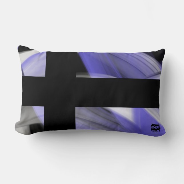 Resumen de almohada Violeta de Lavanda de tendenci (Anverso)