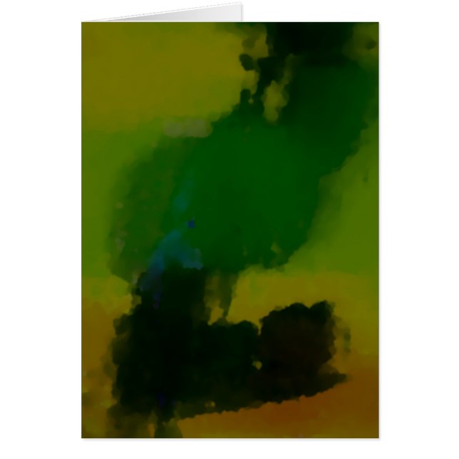 Resumen de amarillo verde creativo (Frente)
