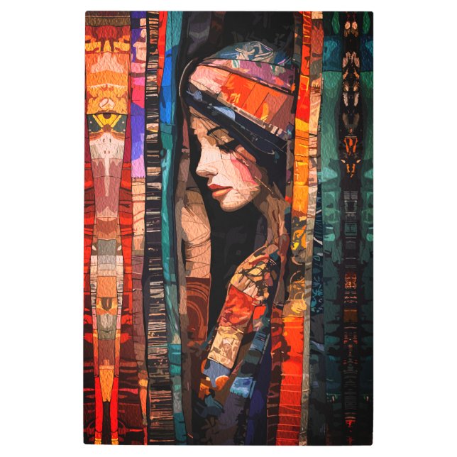 Resumen de arte bohemio con texturas etéreas (Anverso)