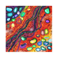 Resumen de arte colorido