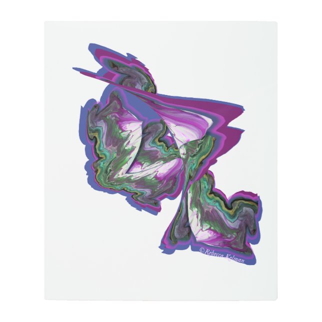 Resumen de arte creado a partir del arte abstracto (Anverso)