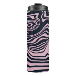 Resumen de arte de las olas de mármol | Botella té