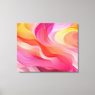 Resumen de arte de pared de lienzo