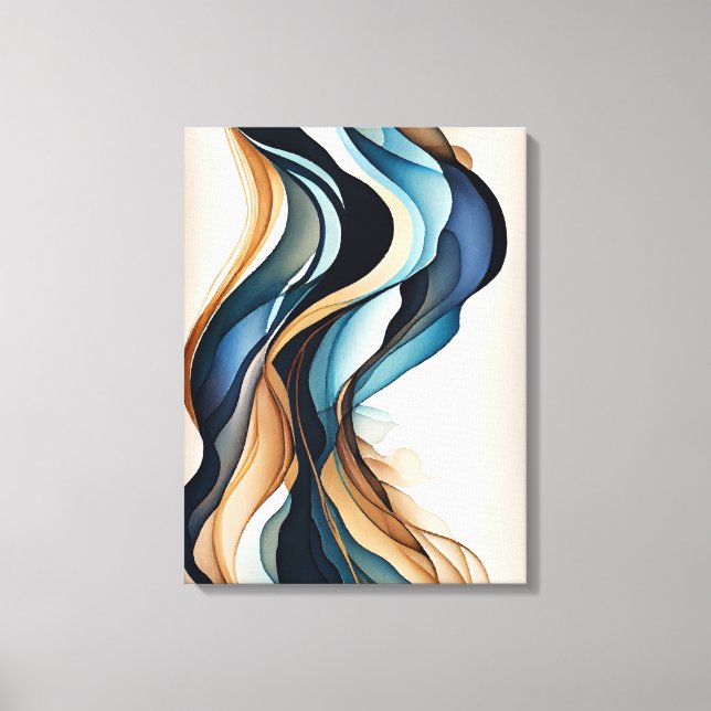 Resumen de arte de pared de lienzo (Anverso)