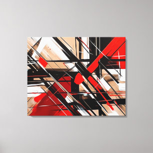 Resumen de arte de pared de lienzo