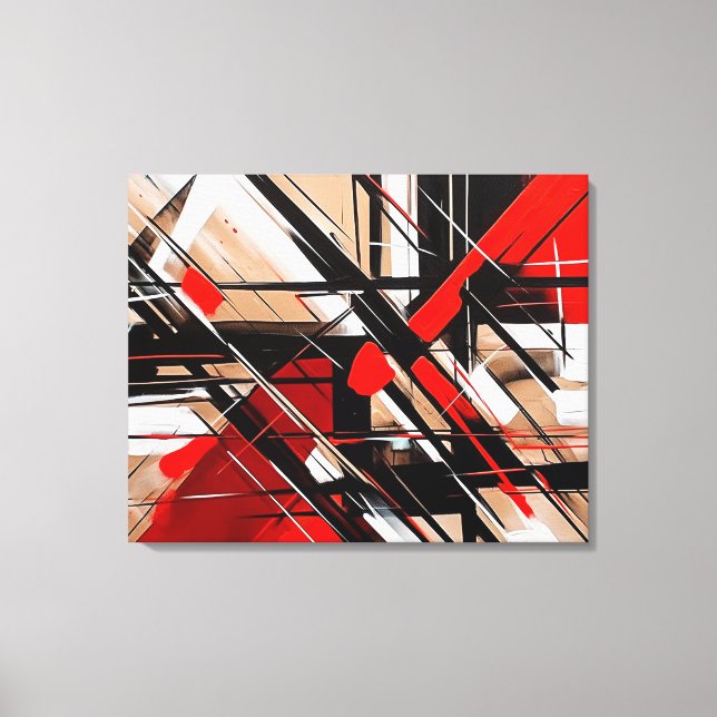 Resumen de arte de pared de lienzo (Anverso)