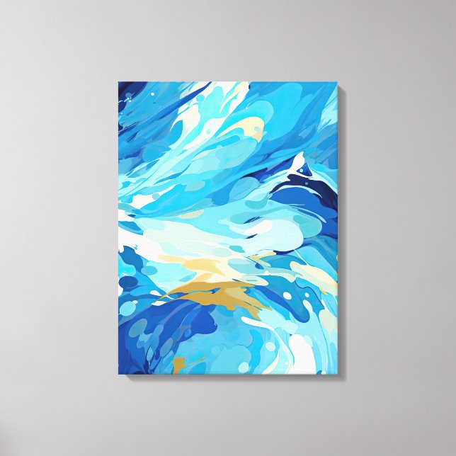 Resumen de arte de pared de lienzo (Anverso)