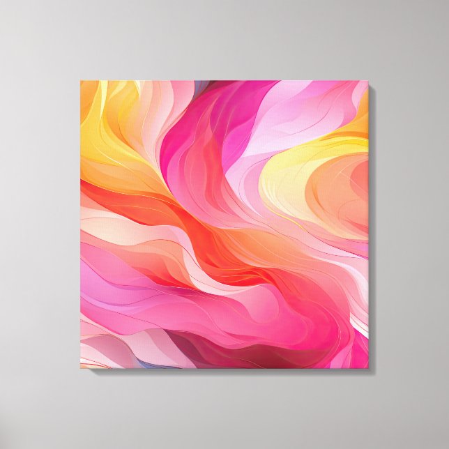 Resumen de arte de pared de lienzo (Anverso)
