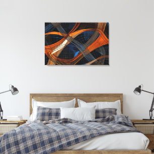 Resumen de arte de pared de lienzo