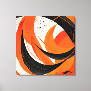 Resumen de arte de pared de lienzo