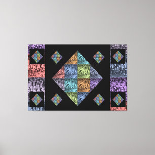 Resumen de arte de tulipanes multicolores