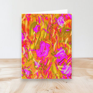Resumen de arte en blanco rosa y dorado plegado