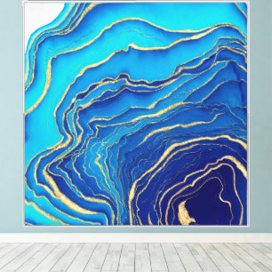 Resumen de arte fluido de pintura líquida de oro a