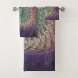 Resumen De Arte Fractal Moderno Y Colorido