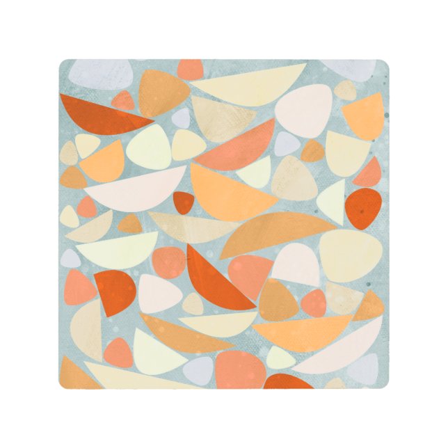 Resumen de arte geométrico moderno (Anverso)