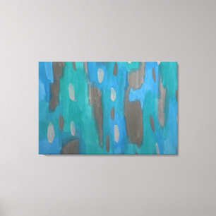 Resumen de arte impreso en azul, verde y gris