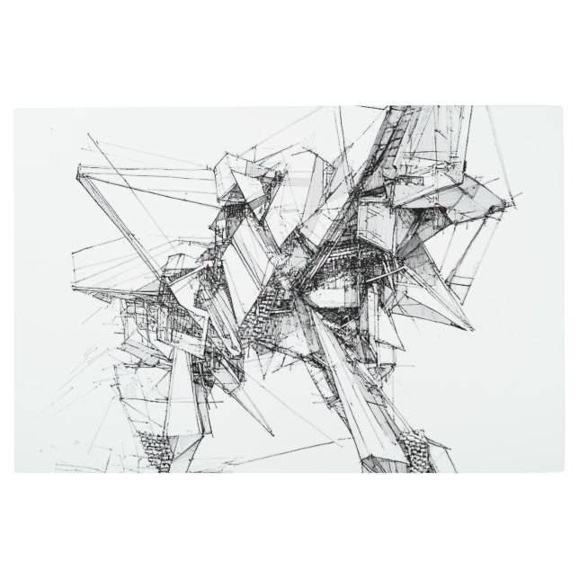 Resumen de arte mural Metalizado de SciFi (Anverso)