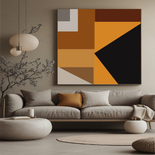 Resumen de arte mural moderno para decoración en c