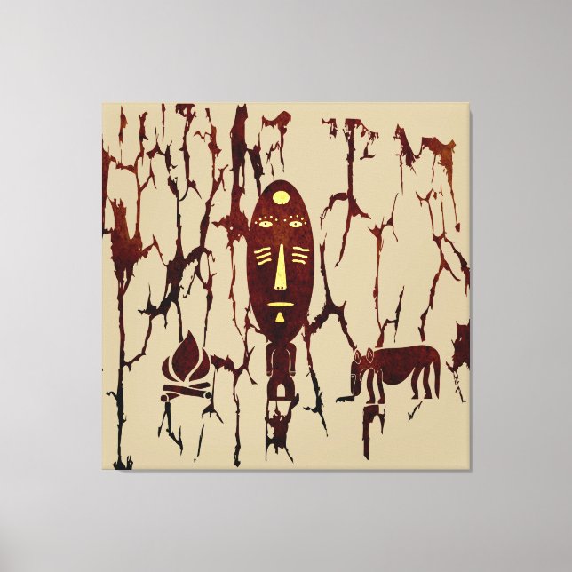 Resumen de arte tribal africano (Anverso)