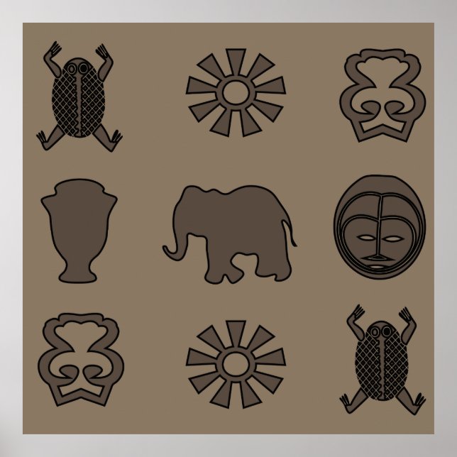 Resumen de arte tribal africano (Frente)