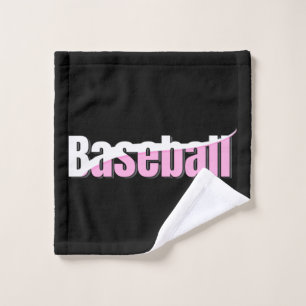 Resumen de béisbol Swish - Girly Word Art