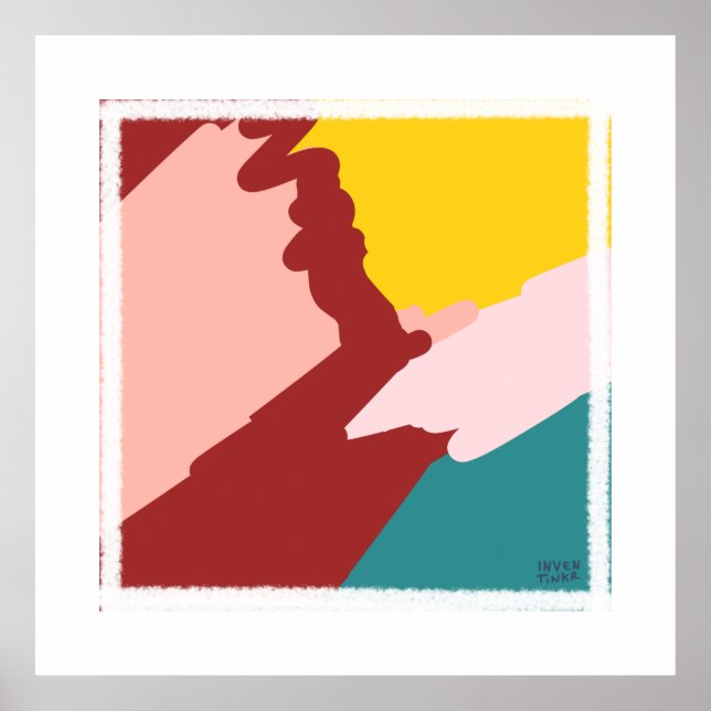 Resumen de bonito de arte Impresiones de arte Vibe (Frente)