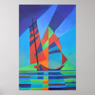 Resumen de bote basura de arte contra cielo azul p