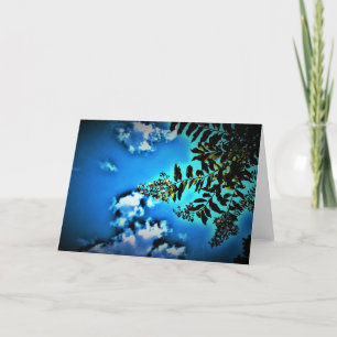 Resumen de cielo, tarjeta