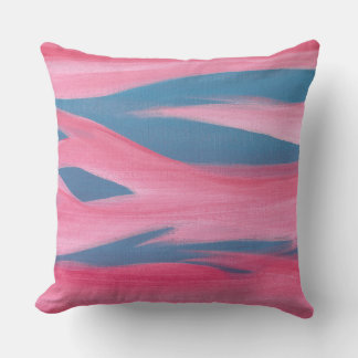 Resumen de Cojines decorativos azules rosados de c