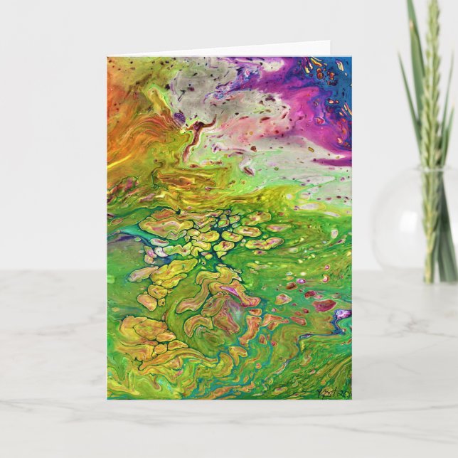 Resumen de color Estudio 4, tarjeta (Anverso)