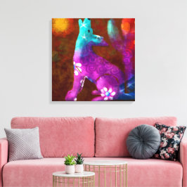 Resumen de Coyote Arte Saguaro Cactus Deert Brown