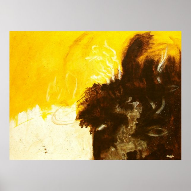 Resumen de detalles de pintura de arte salpicando  (Frente)