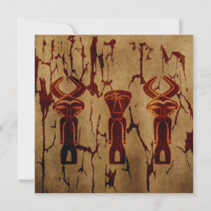 Resumen de dibujo tribal africano