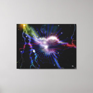 Resumen de diseño de arte de Galaxy Lightning colo