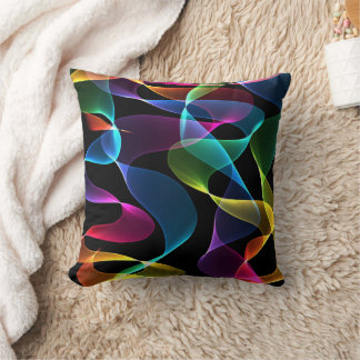 Resumen de diseños de color de almohada giratoria
