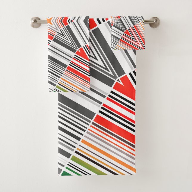 Resumen de etno triba de folk con rayas ornamental (In situ)