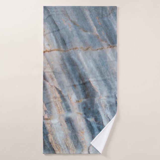 Resumen de fondo de mármol abstracto natural, anti (Toalla de baño)