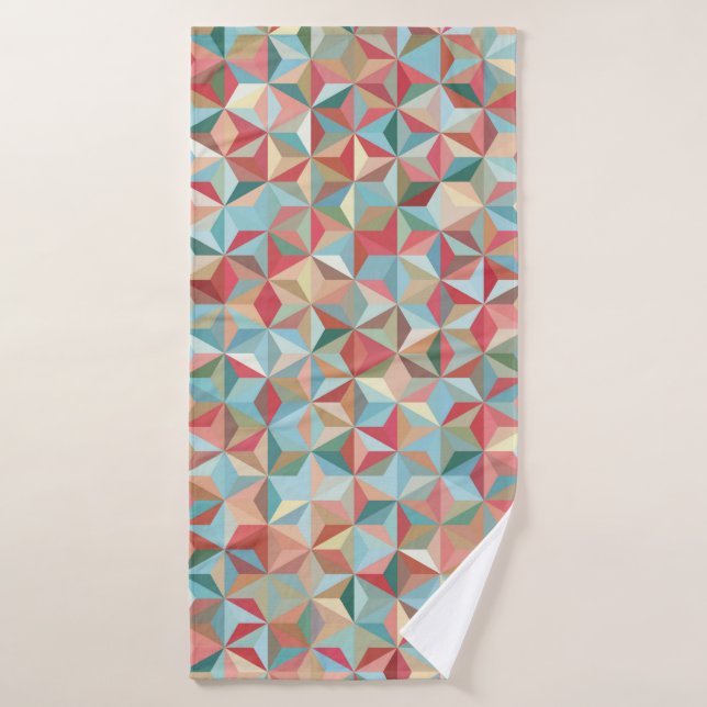 Resumen de fondo transparente compuesto por tonos  (Toalla de baño)