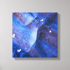 Resumen de hielo azul, fotografía de arte