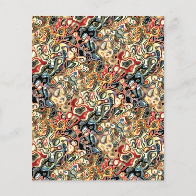 Resumen de hoja de papel de arte (Anverso)