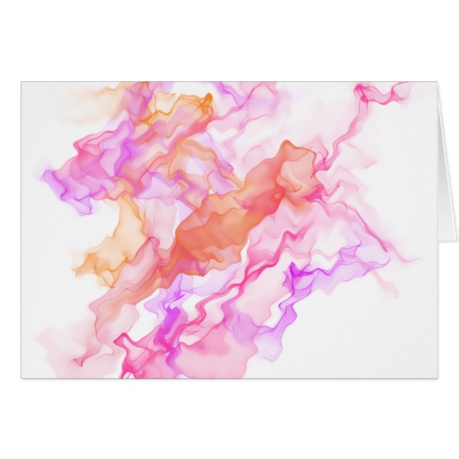 Resumen de humo fractal (Anverso (Horizontal))