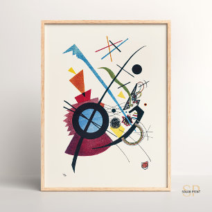 Resumen de impresión violeta Wassily Kandinsky Bau