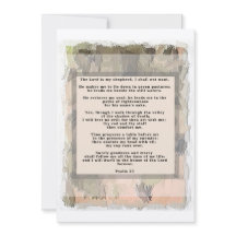 Resumen de invitaciones al salmo 23