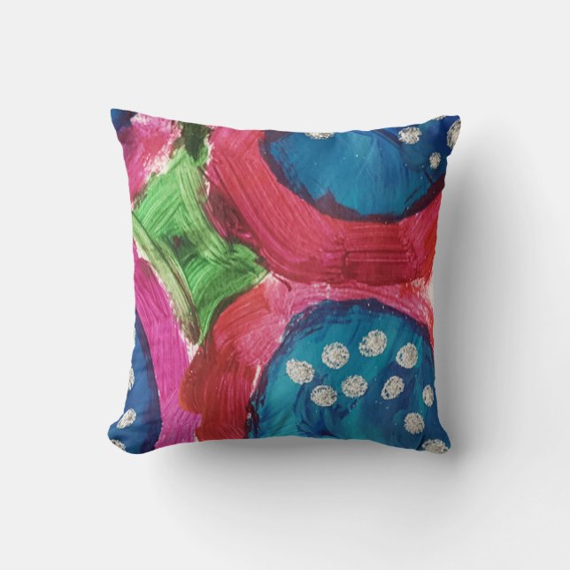Resumen de la almohada de diseño contemporáneo (Anverso)