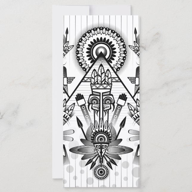 Resumen de la antigua tribu indígena (Anverso)