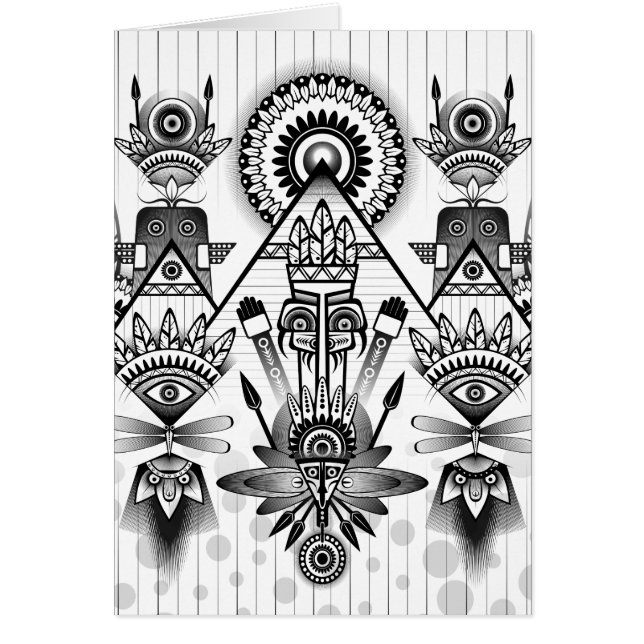 Resumen de la antigua tribu indígena (Frente)